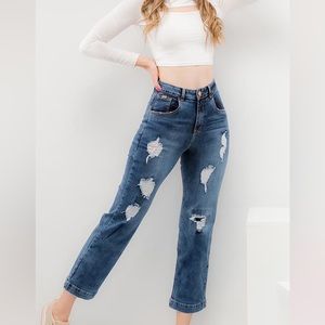 Savi Jeans High-Waisted- Size 5 short